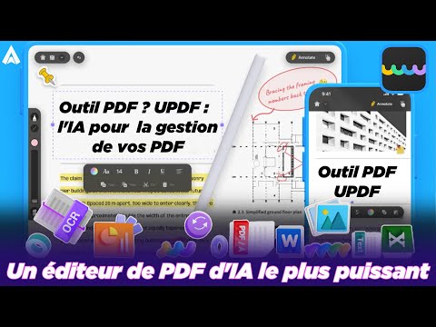 Outil PDF ? UPDF : combiné avec l'IA pour optimiser l'utilisation et la gestion de vos PDF.