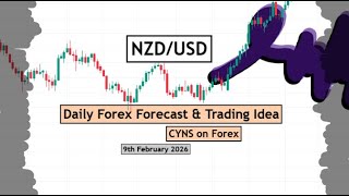 NZDUSD Analysis Today | Daily Forex Forecast for 9th February 2026 by CYNS on Forex