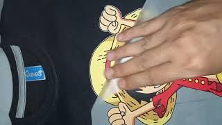 Kaos Custom Satuan Luffy One Piece