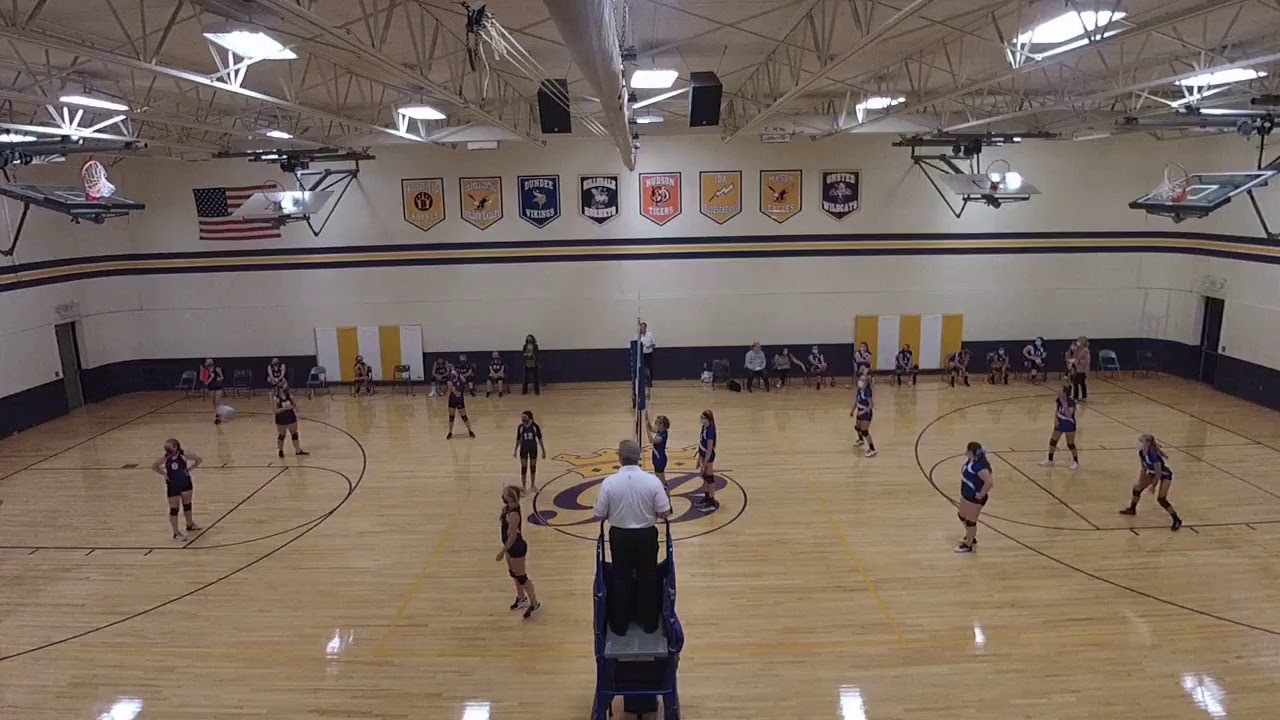 Middle School Volleyball Dundee Vikings VS Blissfield Royals YouTube