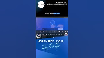 How to Open Your Radio Favorite Screen by Voice Command - Lexus Tiny Tech Tip #shorts