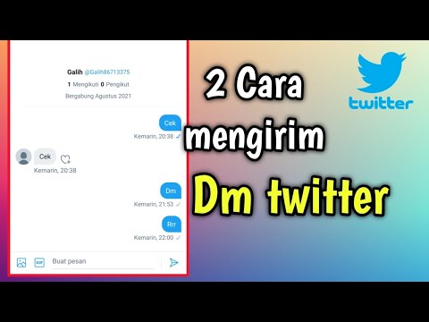 Cara Mengirim Dm Di Twitter