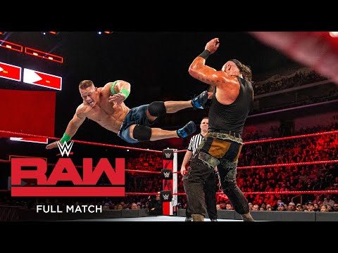 FULL MATCH - John Cena vs. Braun Strowman vs. Elias - Triple Threat Match: Raw, Feb. 5, 2018