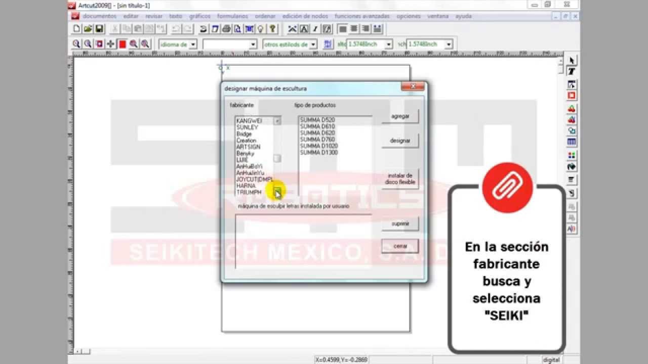 manual artcut 2009 en español pdf