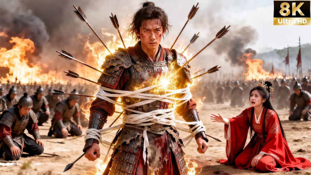 Torturada por la emperatriz,el general cae;10000 enemigos atacan y la emperatriz se arrepiente tarde