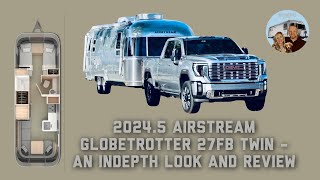 Touring Robert & Nancy's 2024.5 Airstream Globetrotter 27FB + New GMC Denali Camera Features!