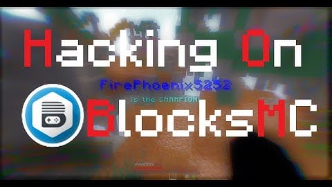 Hacking On BlocksMC | AAC : Seems Legit | Sigma Client