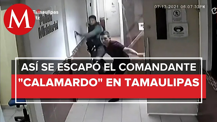 VIDEO | En tres minutos liberaron a 'Calamardo' presunto líder del cártel del Golfo