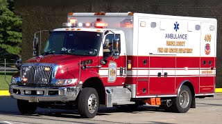 Fairfax County Fire & Rescue Ambulance 409 & EMS 406 Responding