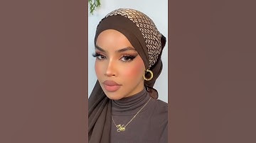 Viral Hijab Style with Silk Scarf