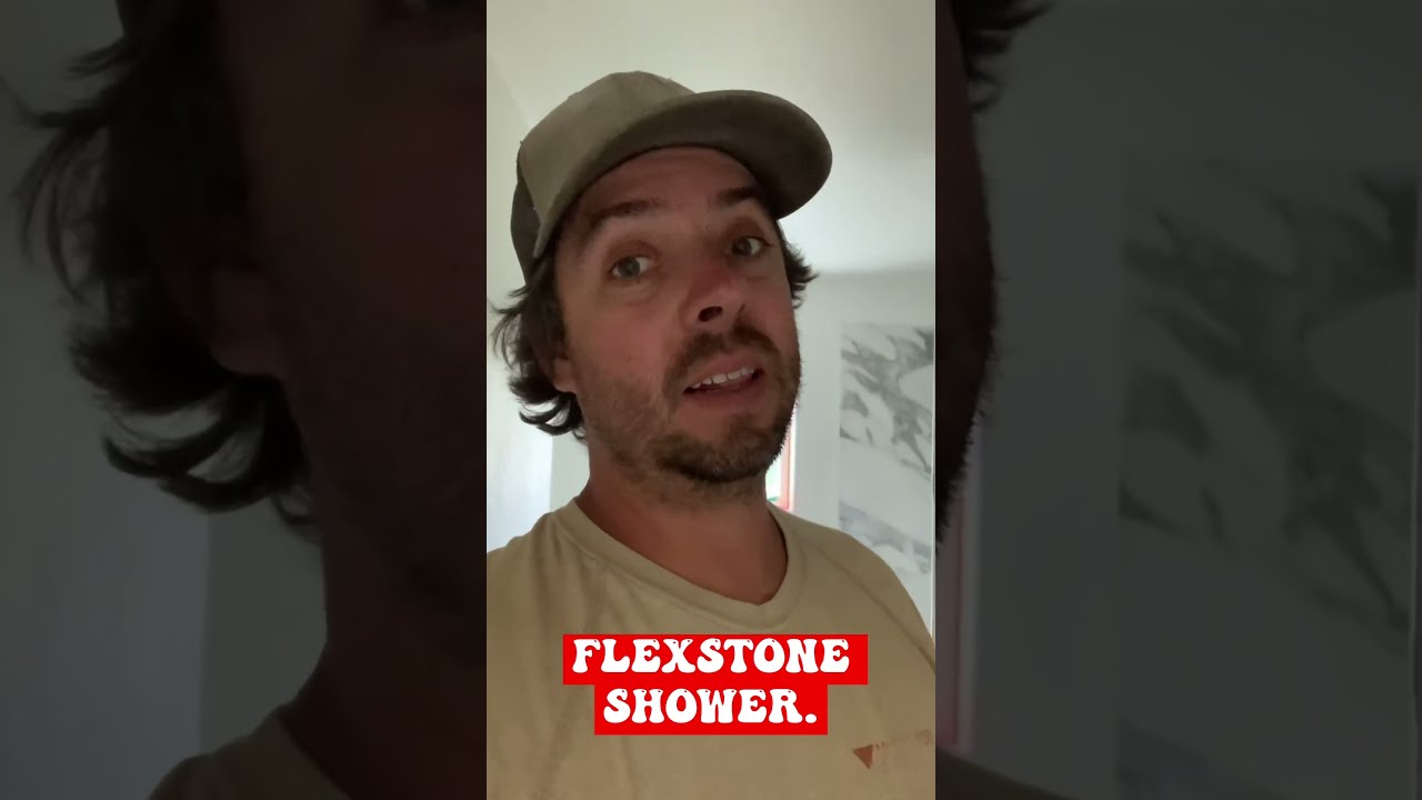 Flexstone Shower Surround DIY Construction Diy Tinyhouse Cabin