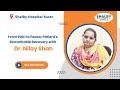 From Pain to Peace: Patient's Remarkable Recovery with Dr. Nilay Shah | Shalby Hospital Surat
