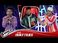 Vinithu Vs Methsithu| Sudu muhuna dekaganna (සුදු මුහුණ)| The Battles | The Voice Teens Sri Lanka S3