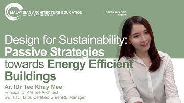 Lecture #15: 𝐃𝐞𝐬𝐢𝐠𝐧 𝐟𝐨𝐫 𝐒𝐮𝐬𝐭𝐚𝐢𝐧𝐚𝐛𝐢𝐥𝐢𝐭𝐲: 𝐏𝐚𝐬𝐬𝐢𝐯𝐞 𝐒𝐭𝐫𝐚𝐭𝐞𝐠𝐢𝐞𝐬 𝐭𝐨𝐰𝐚𝐫𝐝𝐬 𝐄𝐧𝐞𝐫𝐠𝐲 𝐄𝐟𝐟𝐢𝐜𝐢𝐞𝐧𝐭 𝐁𝐮𝐢𝐥𝐝𝐢𝐧𝐠𝐬.