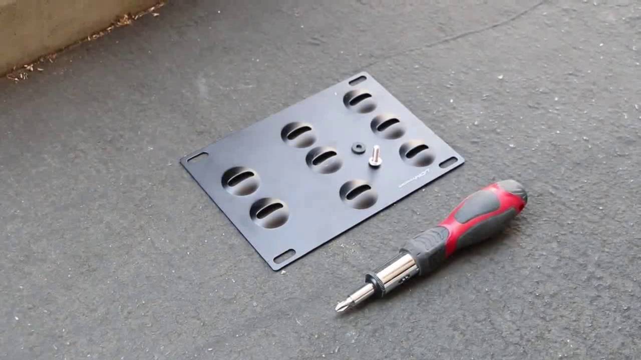 Tow Hook License Plate Installation 1 YouTube