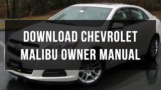 Download Chevrolet Malibu owner manual free