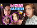 BROMAS a MI HERMANA por 24 HORAS 😈 ¡le puse una HORMIGA 🐜 en SU CARA¡ESTA EMBARAZADA! 🤰