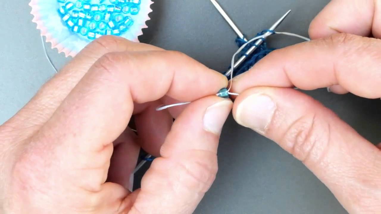 comment tricoter avec des perles