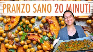 RICETTA SANA CON I CECI PER QUANDO NON HAI TEMPO - PRONTA IN 20 MINUTI! | Elefanteveg