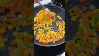 How To Cook Buttered Mix Vegetables #vegan #shorts #asmr