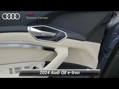 New 2024 Audi Q8 e-tron Premium Plus, Vienna, VA 24A0022 - YouTube