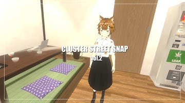 CLUSTER STREET SNAP『vol.2』｜あなたのアバター撮影させてください！｜ #cluster #メタバース #streetsnap #photo #clusterSnap