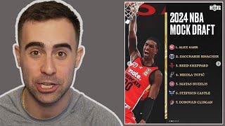 Reacting to Bleacher Reports Post Lottery NBA Mock Draft