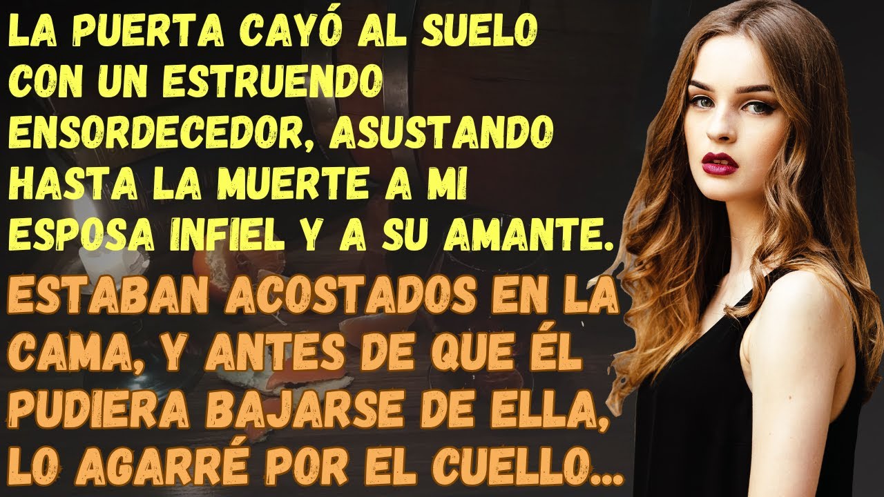Mi Esposa Infiel Y Su Amante Estaban Acostados En La Cama Cuando Irrumpí En La Habitación Y...