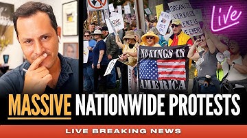 Massive "No Kings" Protests Happening Across America