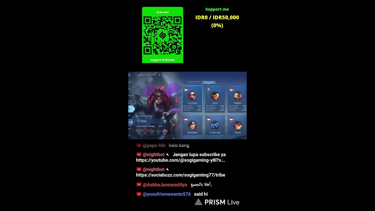 Siaran langsung sOgi gaming