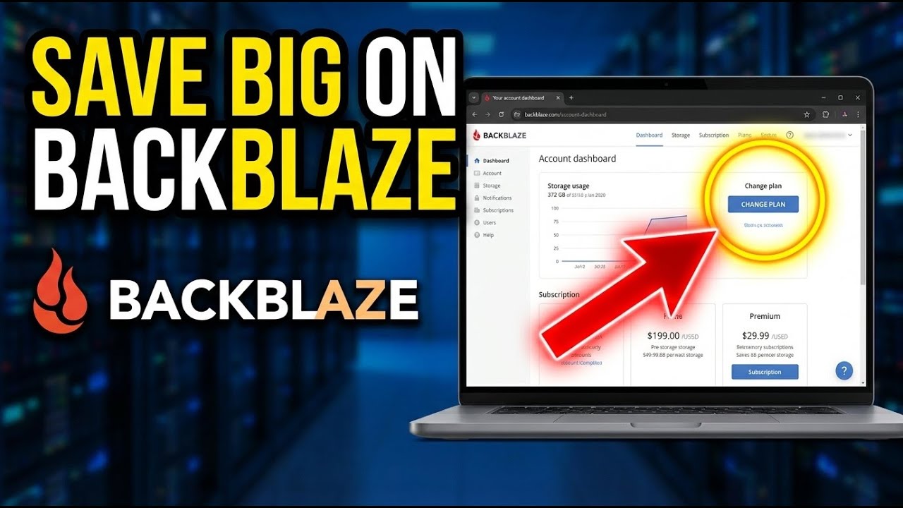 How to Save on Cloud Backup with Backblaze - Easy Tutorial - YouTube