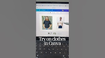 How you can try on clothes using Canva