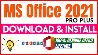 💥How to Download & Install Microsoft Office 2021 Pro Plus || 100% Genuine || Lifetime
