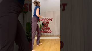 Are you team movement or rest on your period? #yogapractice #periodhealth #yogaforwomen