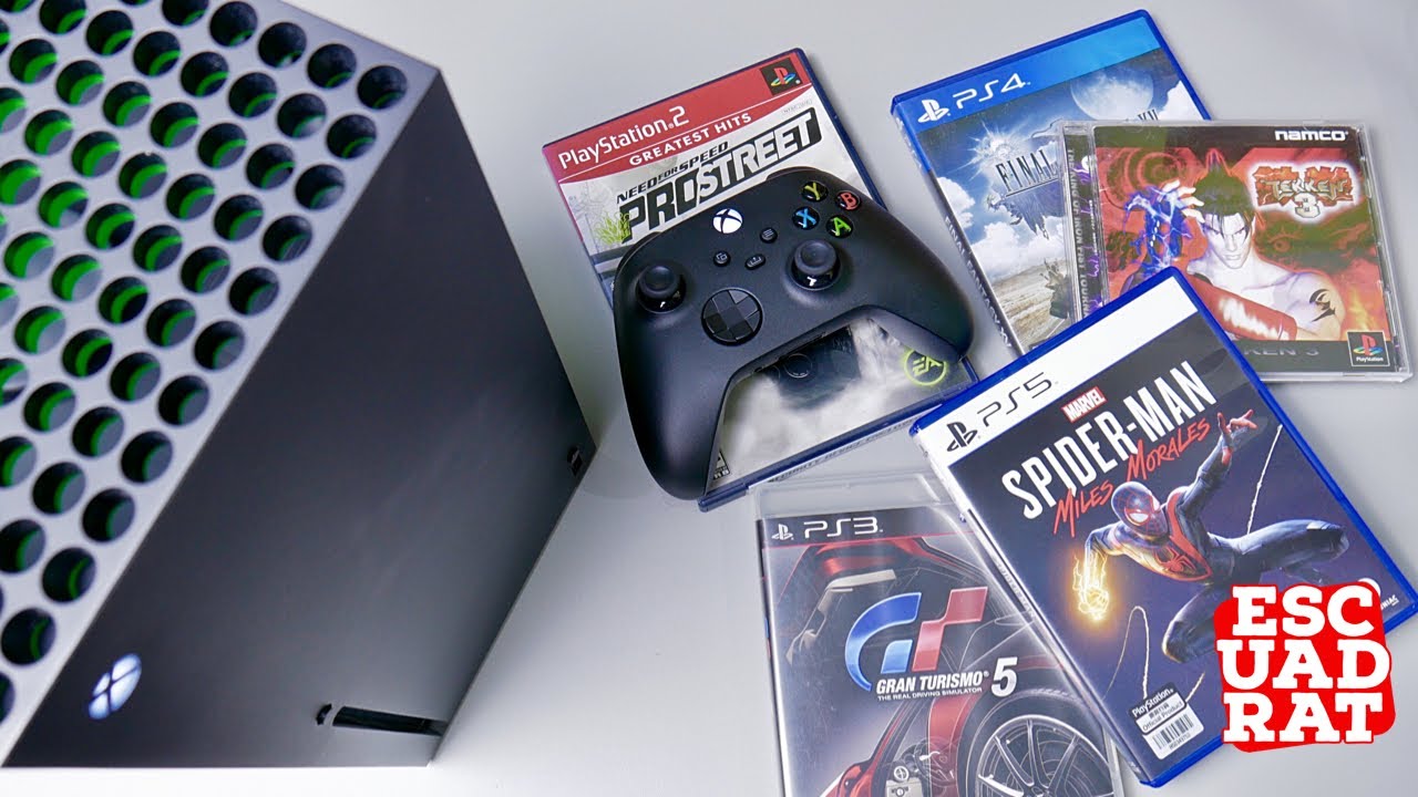 Apa yang terjadi jika memasukkan game PS1 PS2 PS3 PS4 PS5 ke XBOX SERIES X ? Indonesia