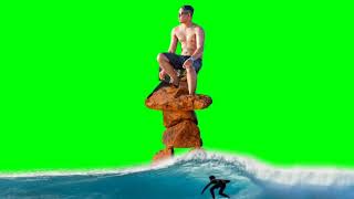 Man Sitting On Rock Quarantine Self-Isolation