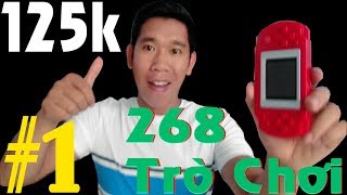 Thử Máy Game 125K Chơi Được 268 Trò Chơi. Game Thế Hệ 8X Đầu 9X