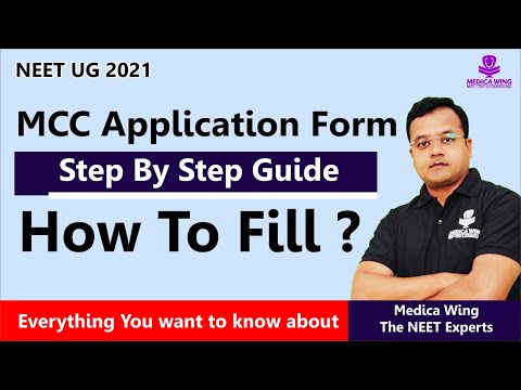 How to fill NEET UG Counseling 2021 Application form Step by Step Guidance | MCC Form filling Guide