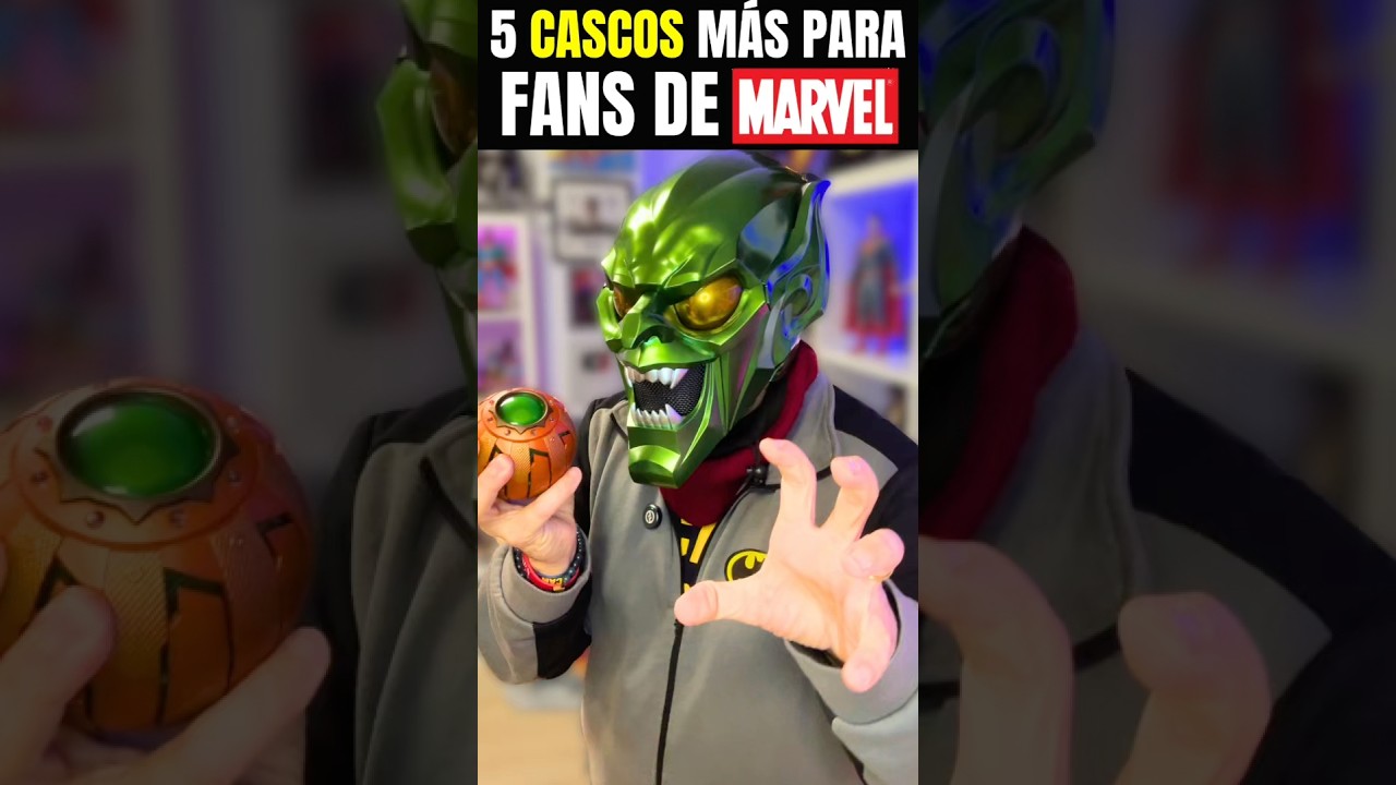 5 cascos más de MARVEL que todo friki necesita! 😱 (vas a DESEAR el último)