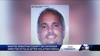 Sebastian County, Arkansas sex offender arrested in Tulsa