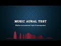 March 2023 aural test (rhythmic dictation)
