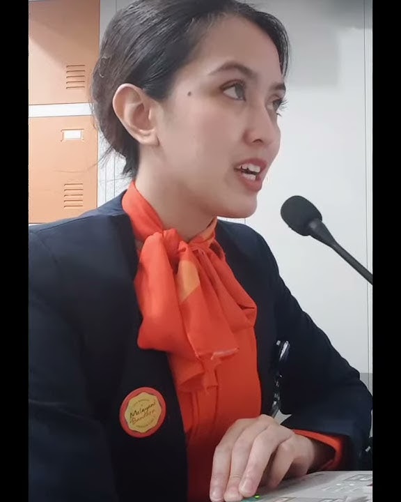 Announcement Final Call to Kualanamu Halim Perdanakusuma Airport.