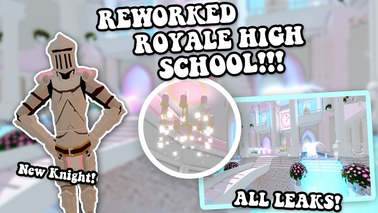 All Leaks About The Reworked Royale High School Coming New Knight Set Giveaway Winner Youtube