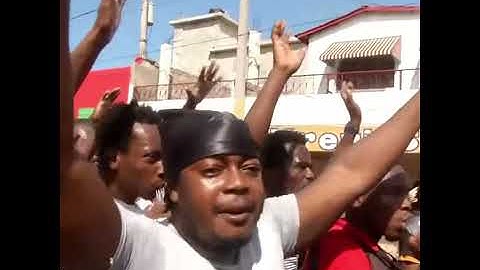 Dubun dubatar mutane ne suka fito yin zanga-zanga kan titunan Haiti game da take hakkin bil adama