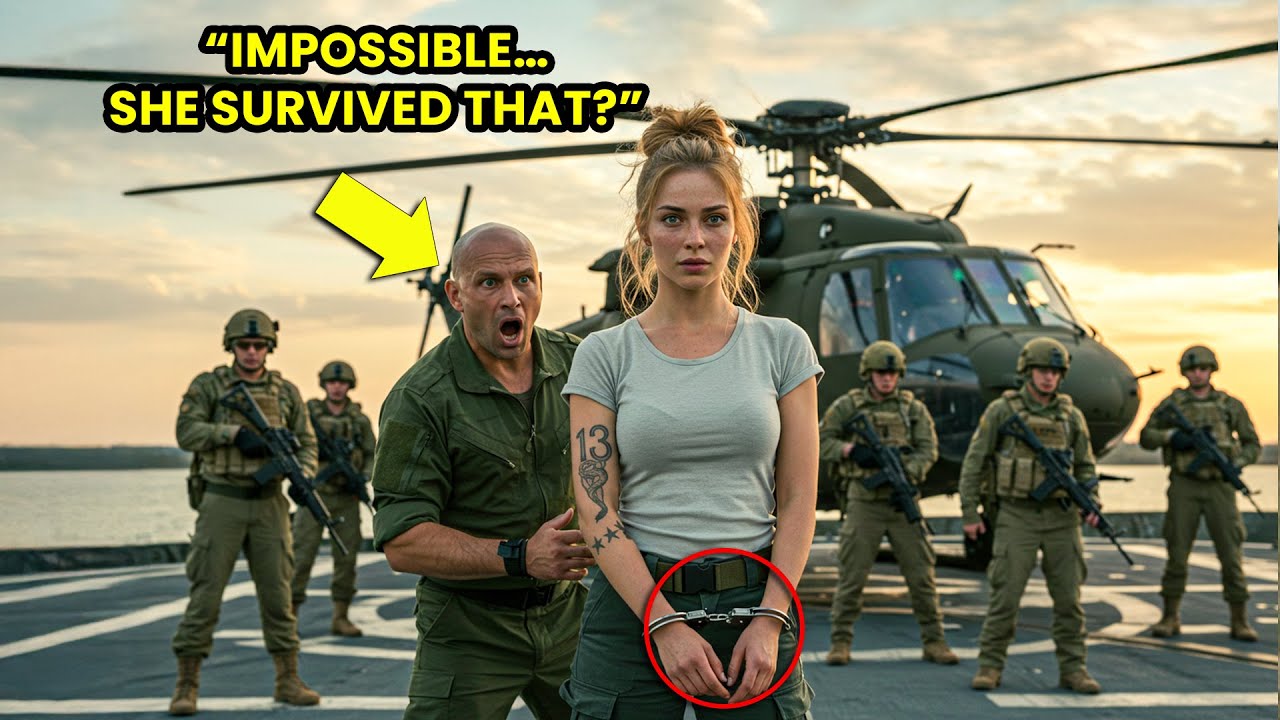 They Arrested Her for Impersonating a SEAL—Until the General Whispered, “That Mark’s Real”