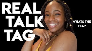 Booktube Real Talk Tag