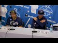 Coach LeCroy & Riley DeCandido Talk About The Georgia Game
