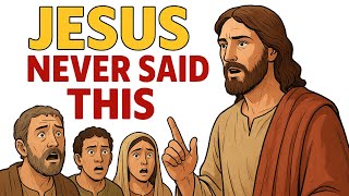 4 Things Jesus NEVER Said – But Many Christians Still Believe