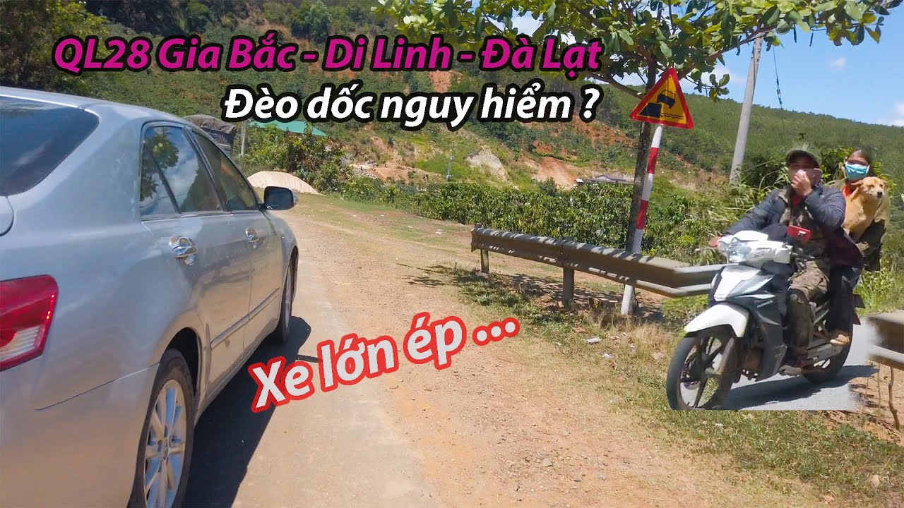 Tour Tây Nguyên #11 | QL28 Đèo Gia Bắc qua Di Linh lên... - youtube