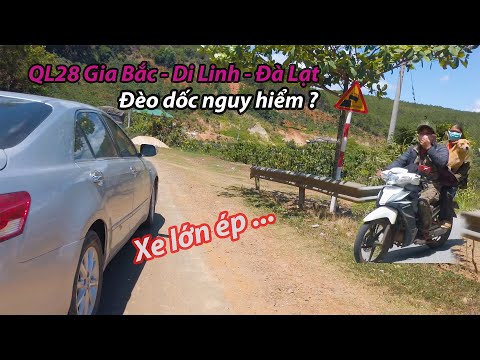 Video Tour Tây Nguyên #11 | QL28 Đèo Gia Bắc qua Di Linh lên... - youtube